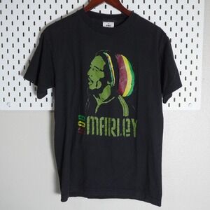 Bob Marley T-Shirt Black‎ Reggae Music Graphic Tee Pro Tees Super Heavy